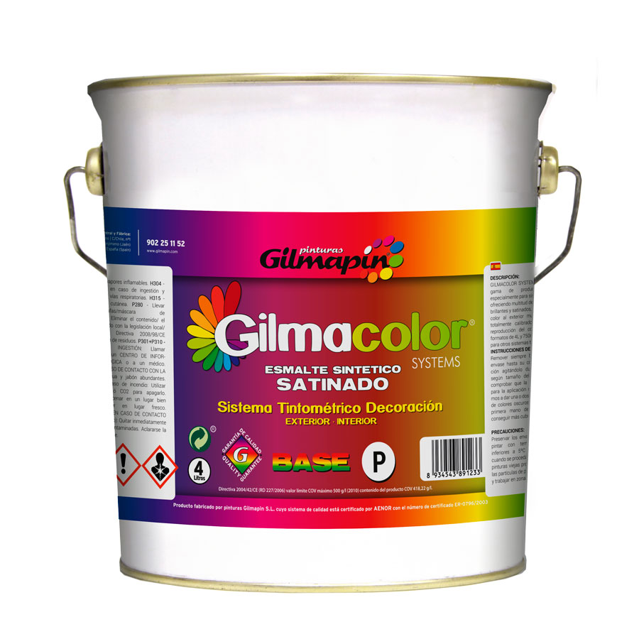 Gilmacolor Base Esmalte Satinado